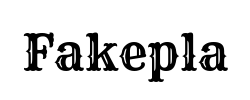 Fakepla - logo